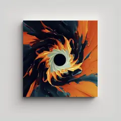 GENERICO - Tela En Bastidor De Colores Para Decorar La 90x90 Cm
