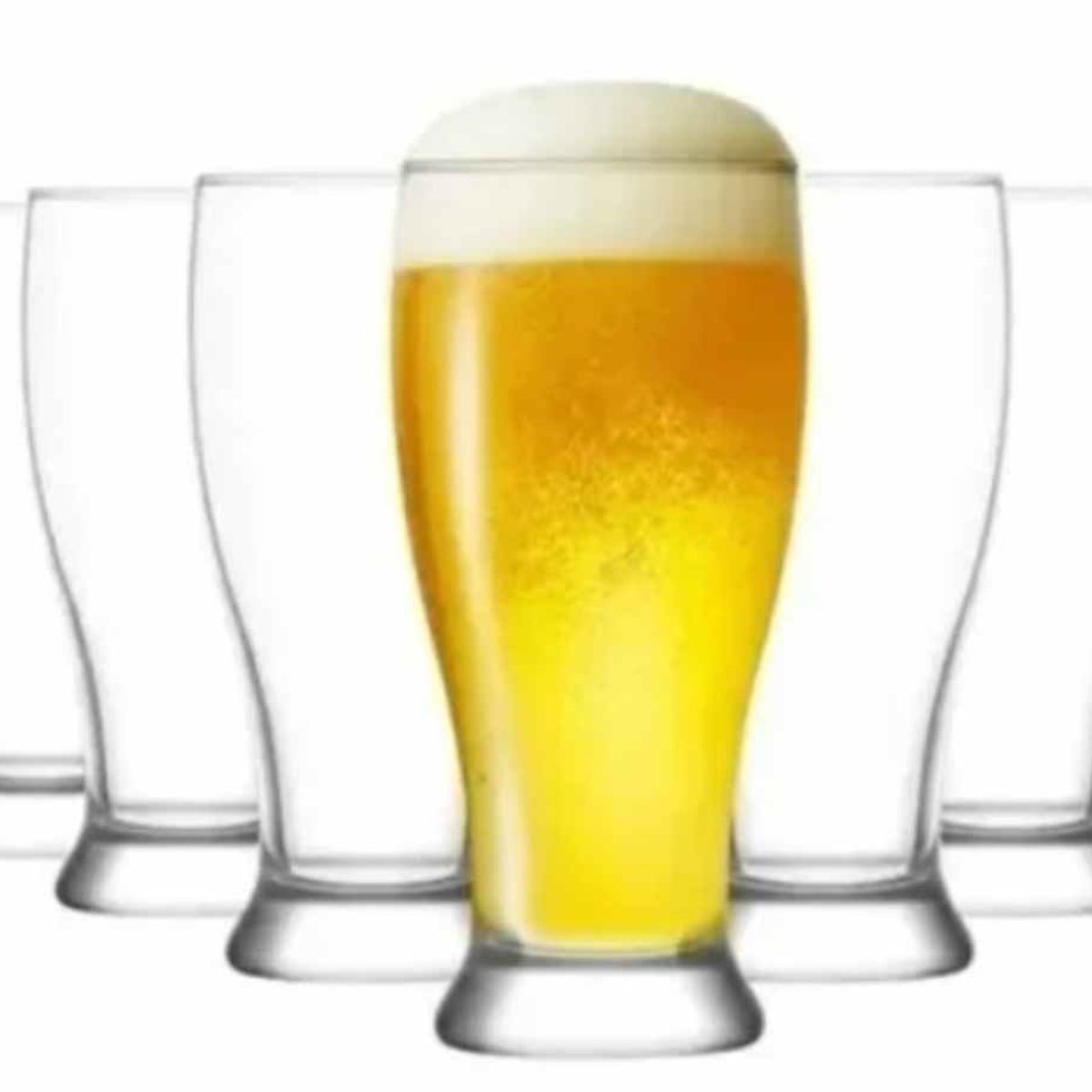 ALLEGRA - Set de 6 Vasos Cerveceros Bucarest 340cc