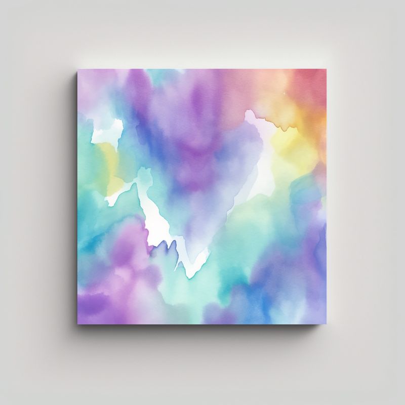 GENERICO - Cuadro Abstracto Con Finas Líneas Estilo Moderno 70x70 Cm