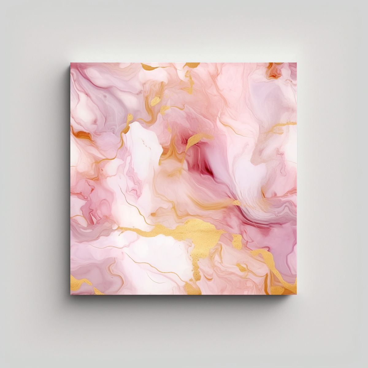 GENERICO - Pintura Abstracta Vintage De Lienzo En Motivo 90x90 Cm