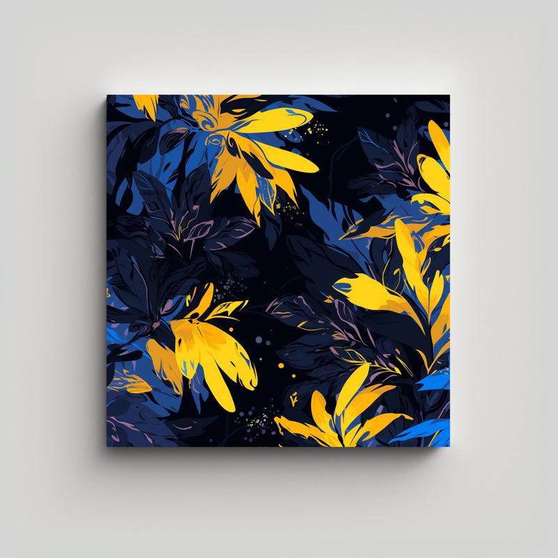 GENERICO - Pinturas De Decoración Con Espectacular 70x70 Cm