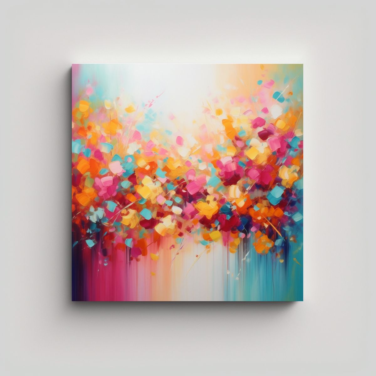 GENERICO - Pinturas Decorativas De Arte Callejero Abstracto 90x90 Cm