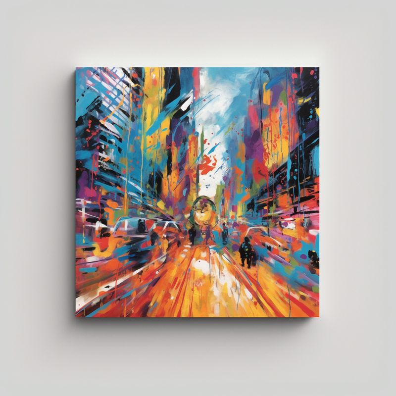 GENERICO - Composición De Galería: Originalidad 80x80 Cm