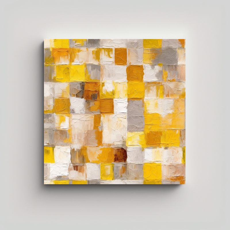 GENERICO - Pinturas Decorativas Con Composición 50x50 Cm