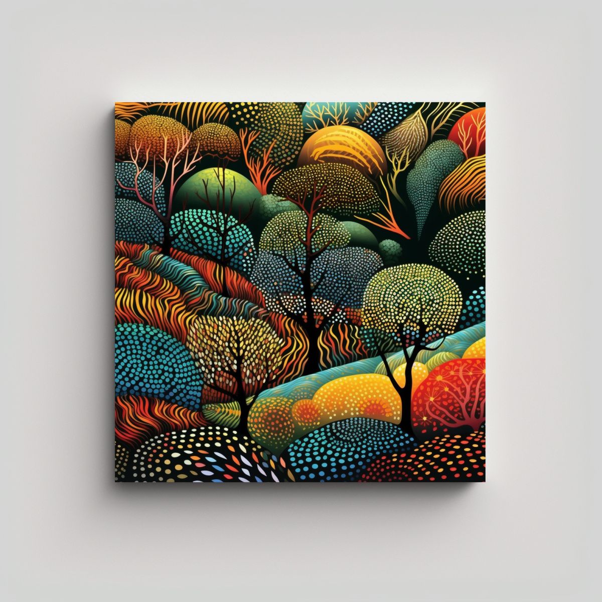 GENERICO - Fondo De Pantalla De Arte Callejero De 80x80 Cm