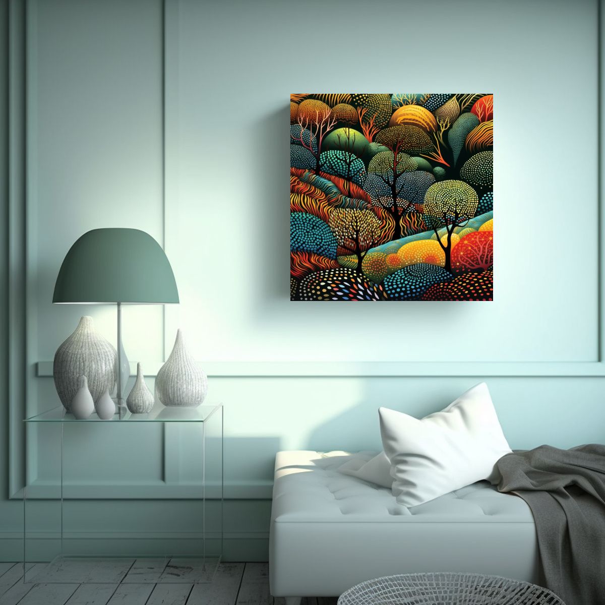 GENERICO - Fondo De Pantalla De Arte Callejero De 80x80 Cm