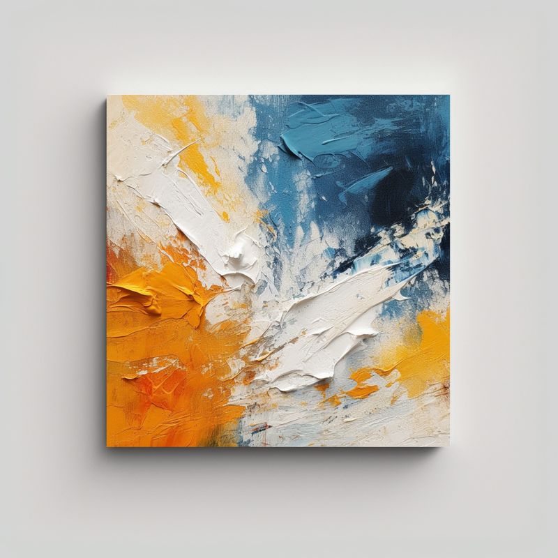 GENERICO - Canva Creativa Riqueza Visual: Aventura Táctil 60x60 Cm