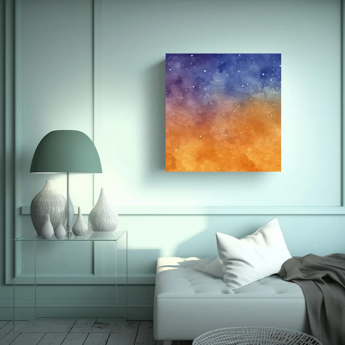 GENERICO - Lienzo De Tela Hermoso Para Cuarto De Cuentos 60x60 Cm