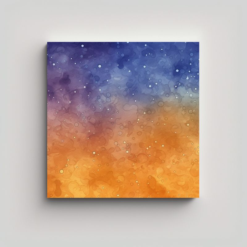GENERICO - Lienzo De Tela Hermoso Para Cuarto De Cuentos 80x80 Cm