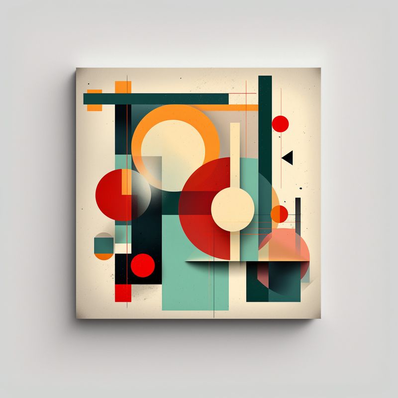 GENERICO - Pinturas Decorativas De Arte Gráfico Vintage En 50x50 Cm
