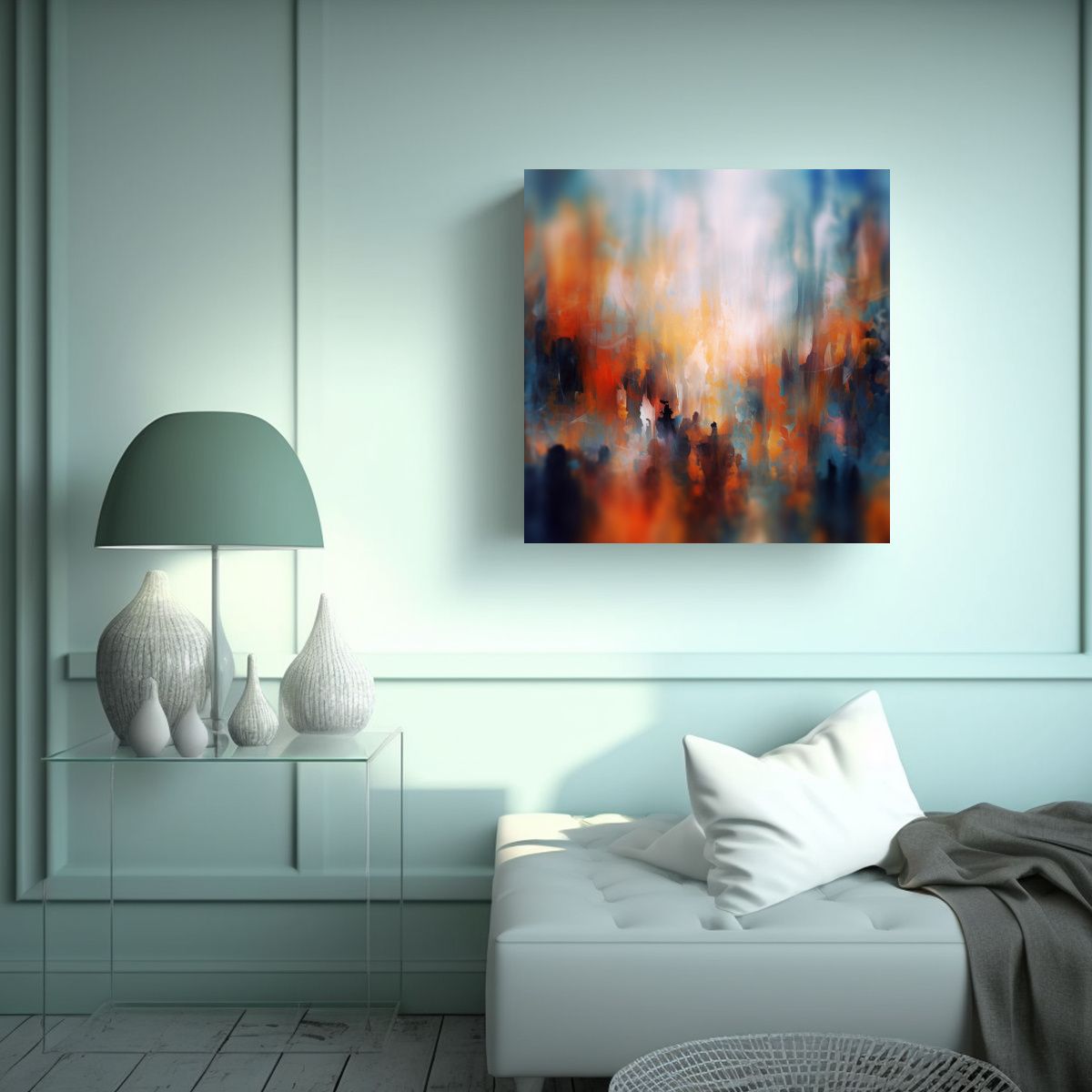 GENERICO - Decoración Textura De Fondo Borroso Vista De 60x60 Cm