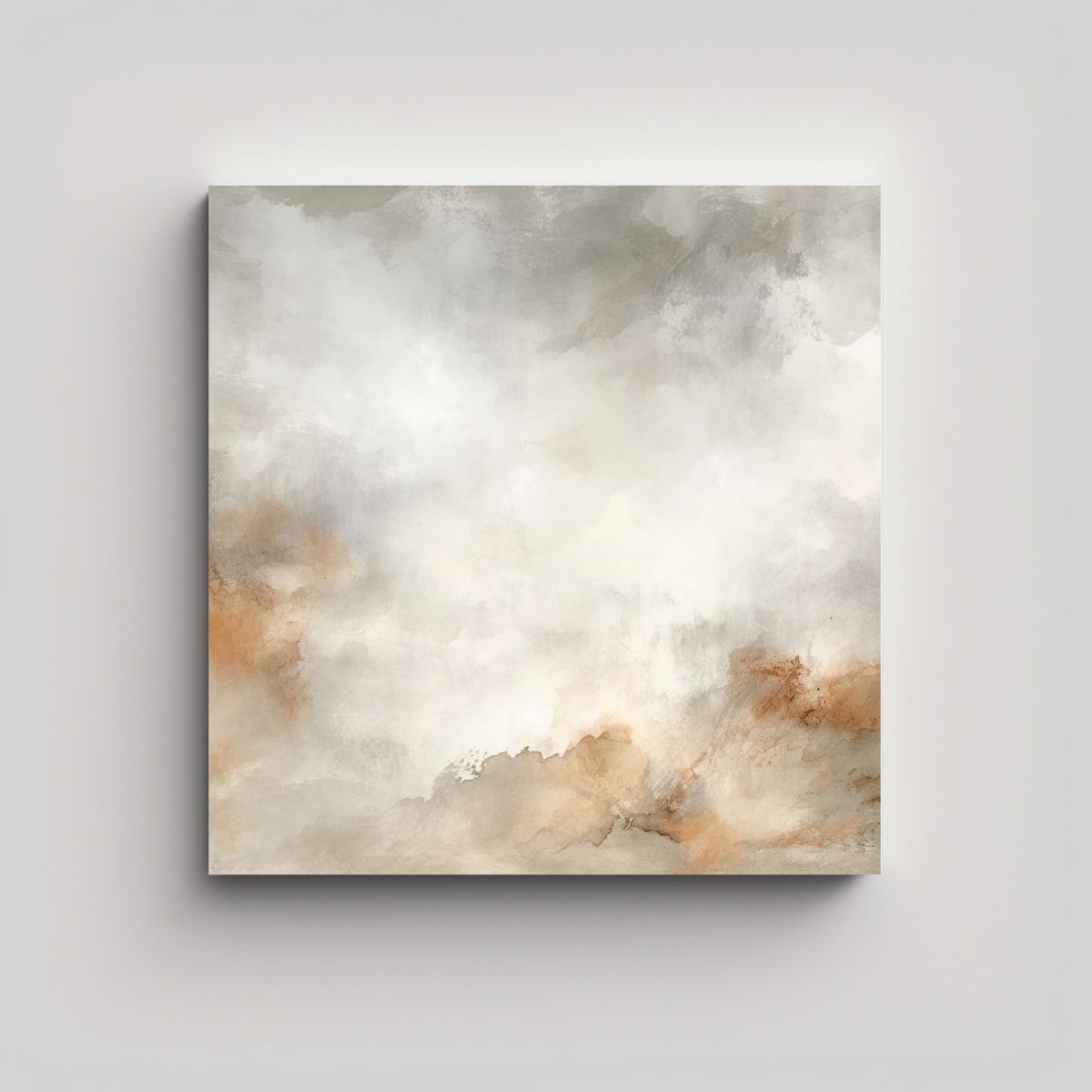 GENERICO - Cuadro De Naturaleza Viva Papel Pintado Blanco 80x80 Cm