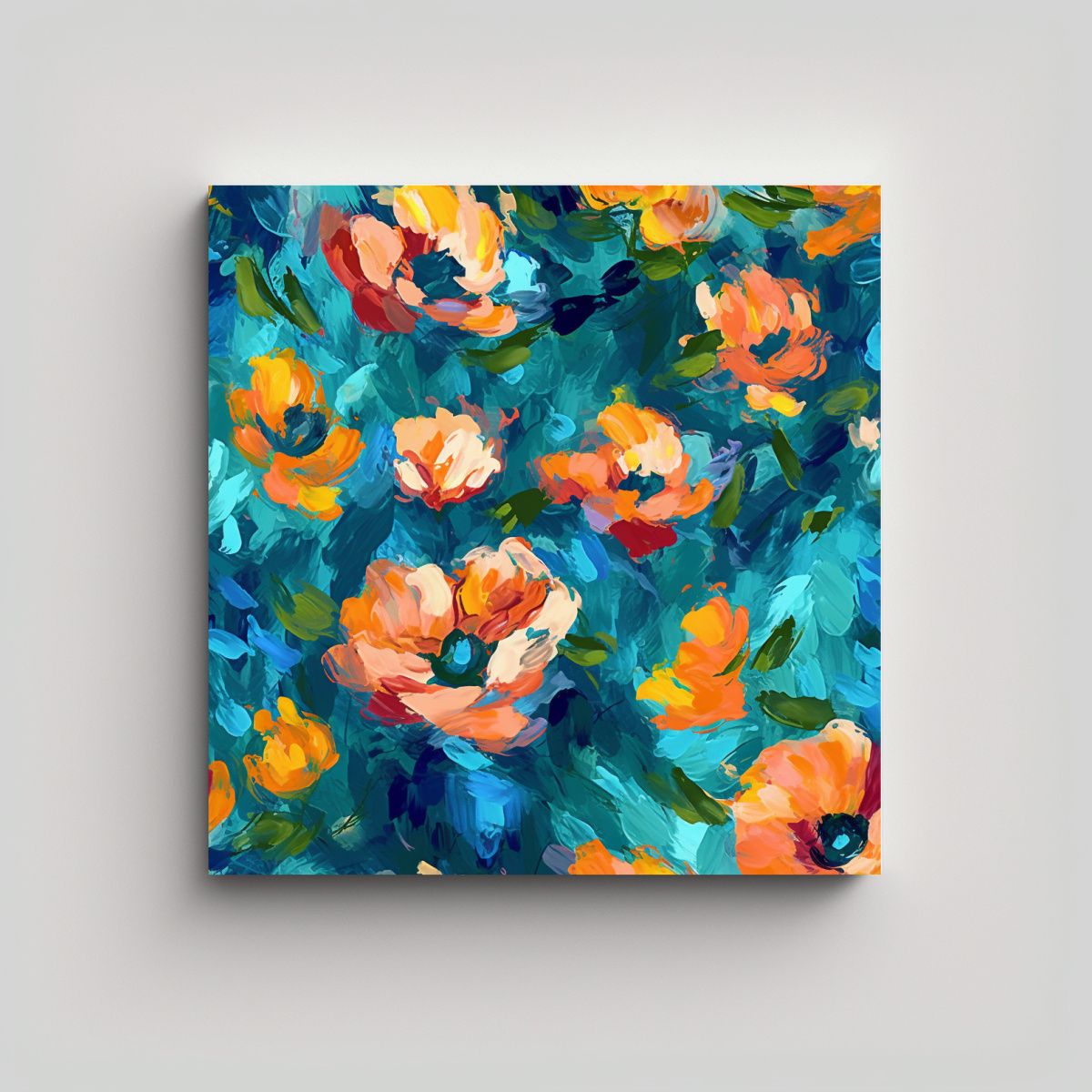 GENERICO - Composición Patron Intenso Mágico De 50x50 Cm