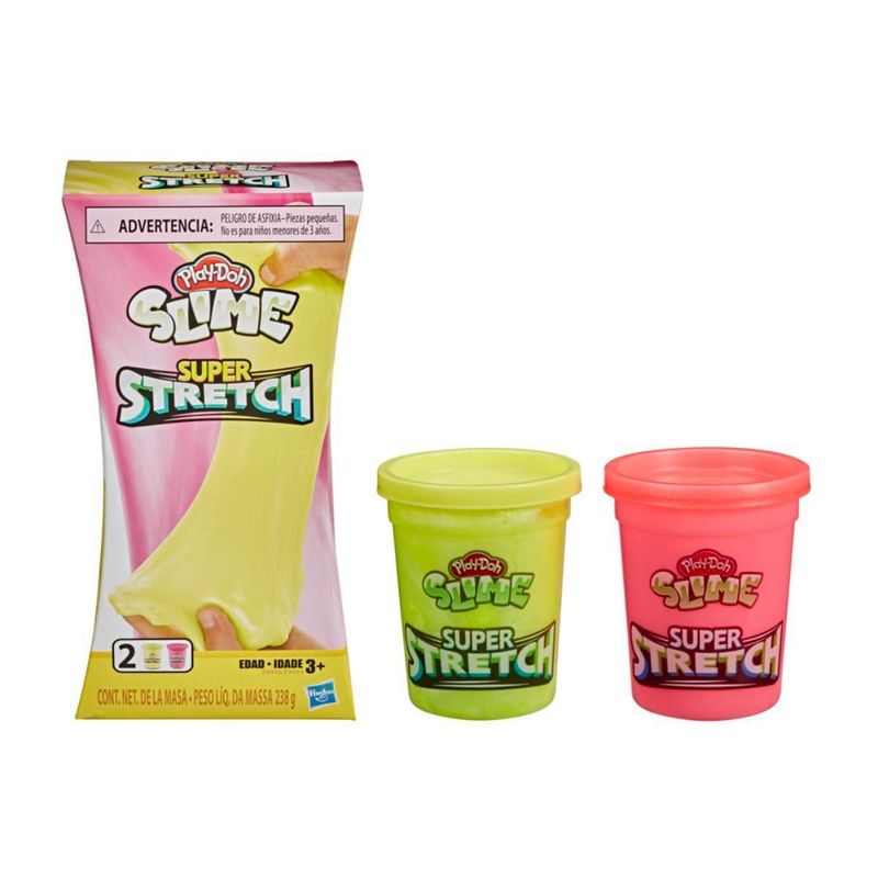 PLAY DOH - Play Doh Mundo De Texturas Super Stretch - Amarillo