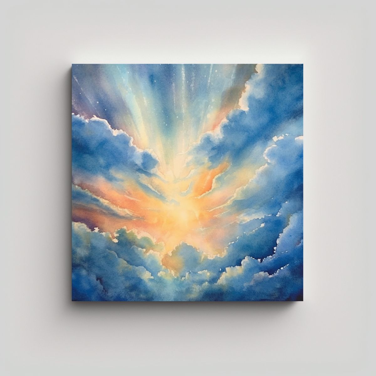 GENERICO - Lienzo De Tela Fotografía Armonía De Colores 50x50 Cm