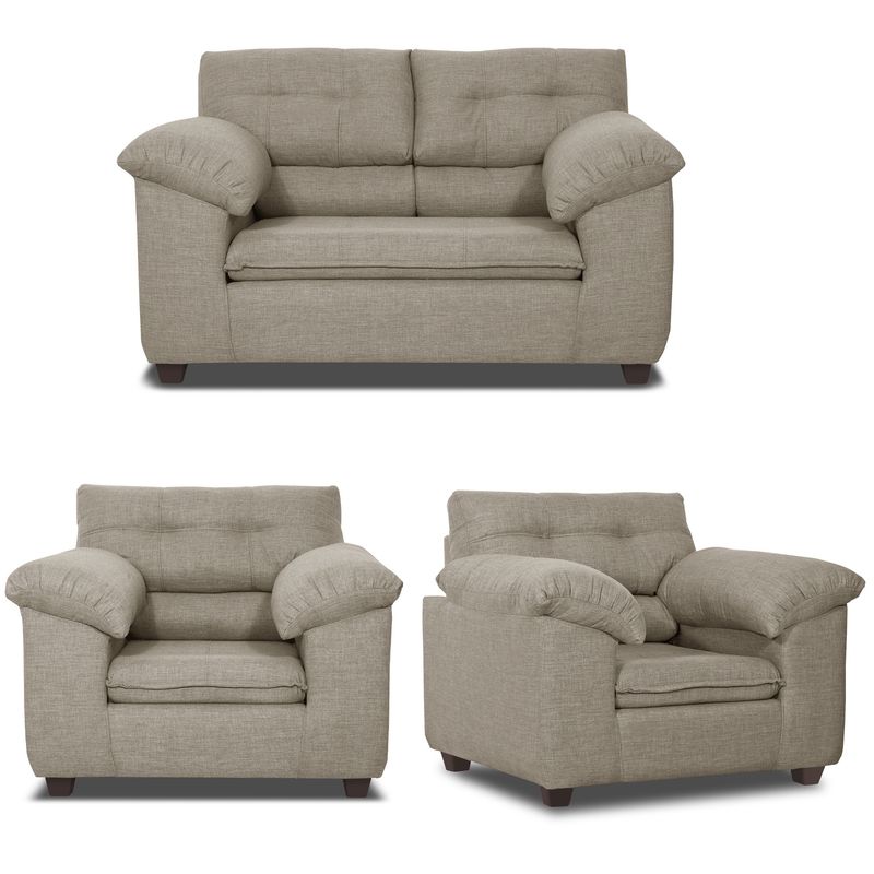 INNOVAMUEBLES - Living Liverpool 211 Tela Beige