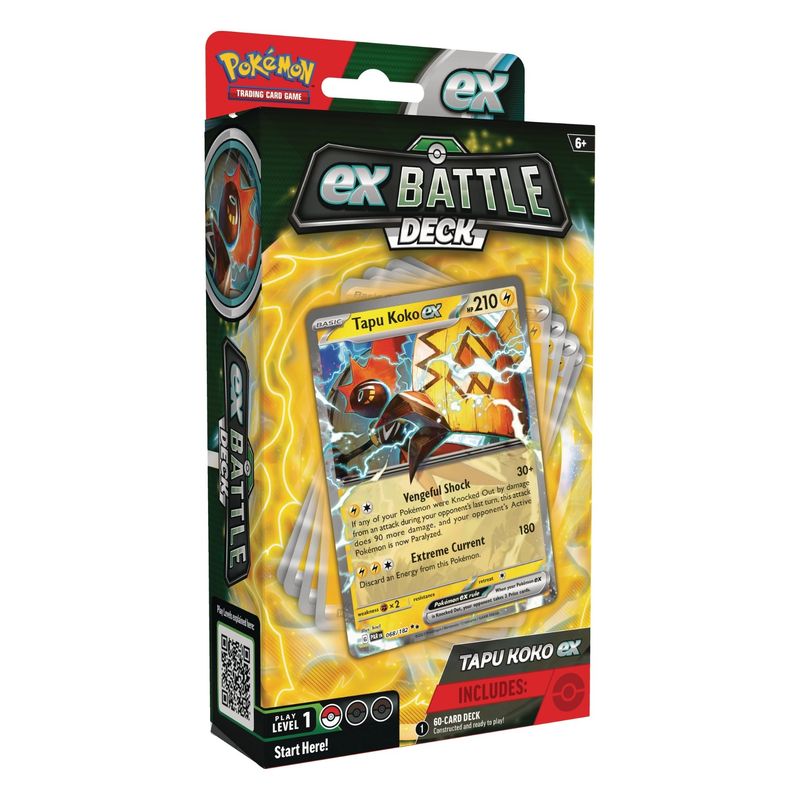 POKEMON - Pokémon Tapu Koko ex Battle Deck Inglés