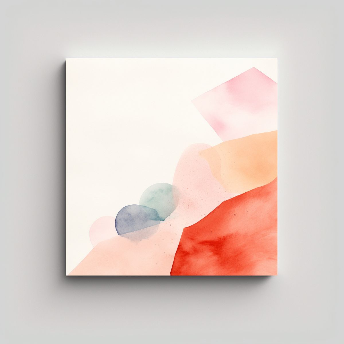 GENERICO - Pinturas Decorativas De Fondo Mate Acuarela 60x60 Cm