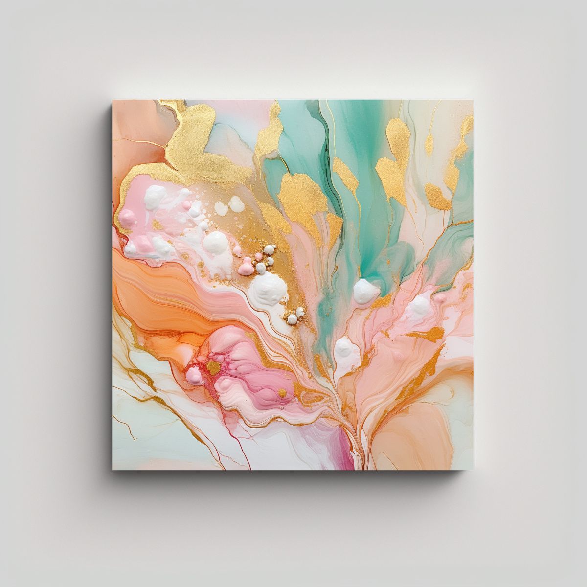 GENERICO - Pintura Decorativa Moderna Con Composición De 60x60 Cm