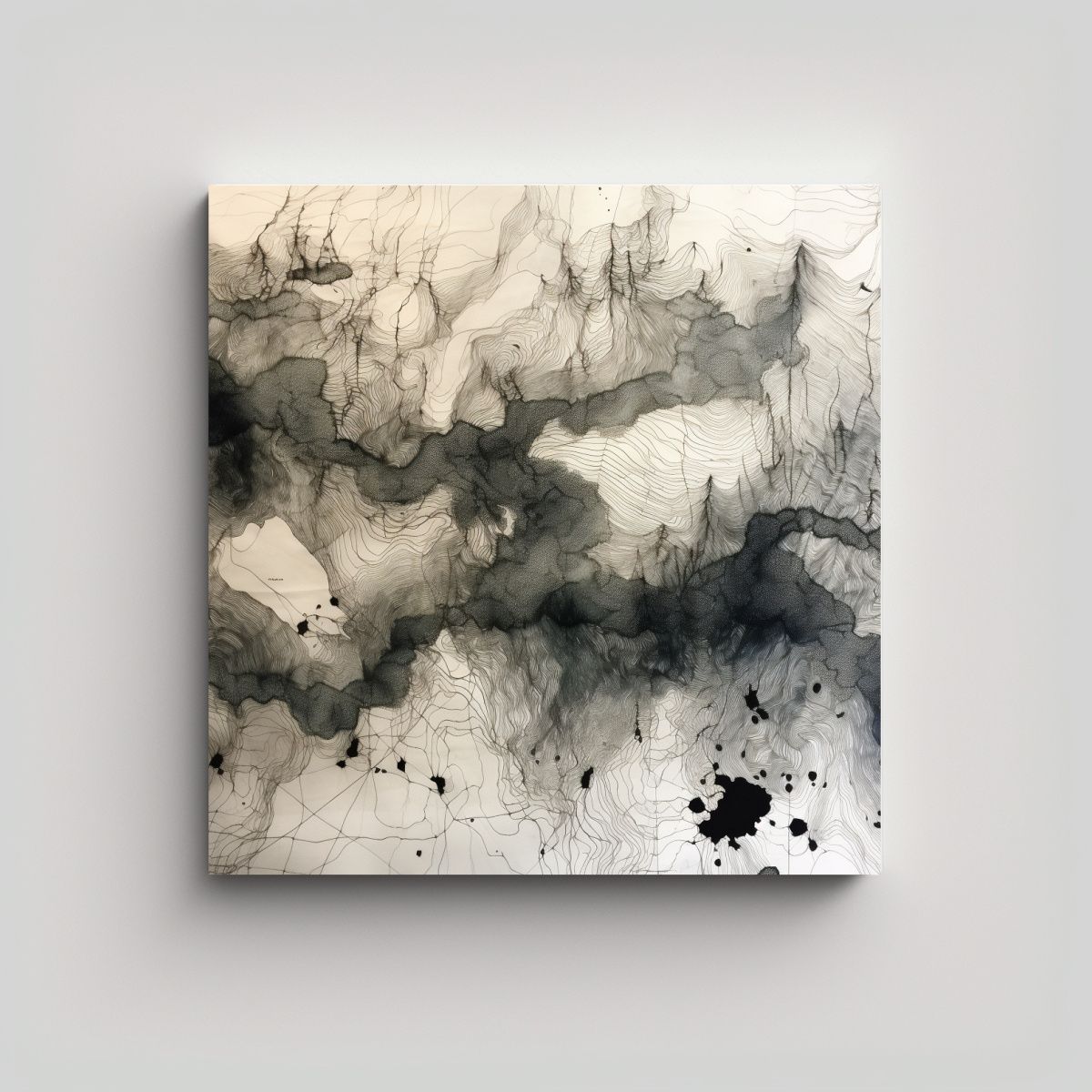GENERICO - Pintura Decorativa Tectónica De Tinta 50x50 Cm