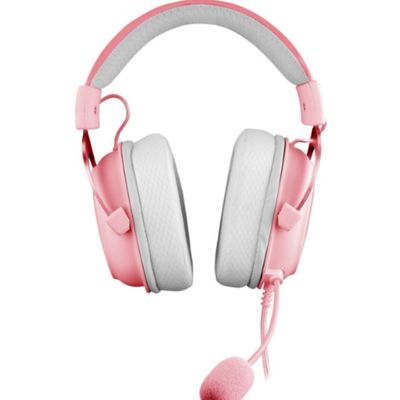 Imagen 2 del producto Audífonos Gamer On-Ear - Zeus X - RGB - 3.5 mm./USB 2.0 Pink