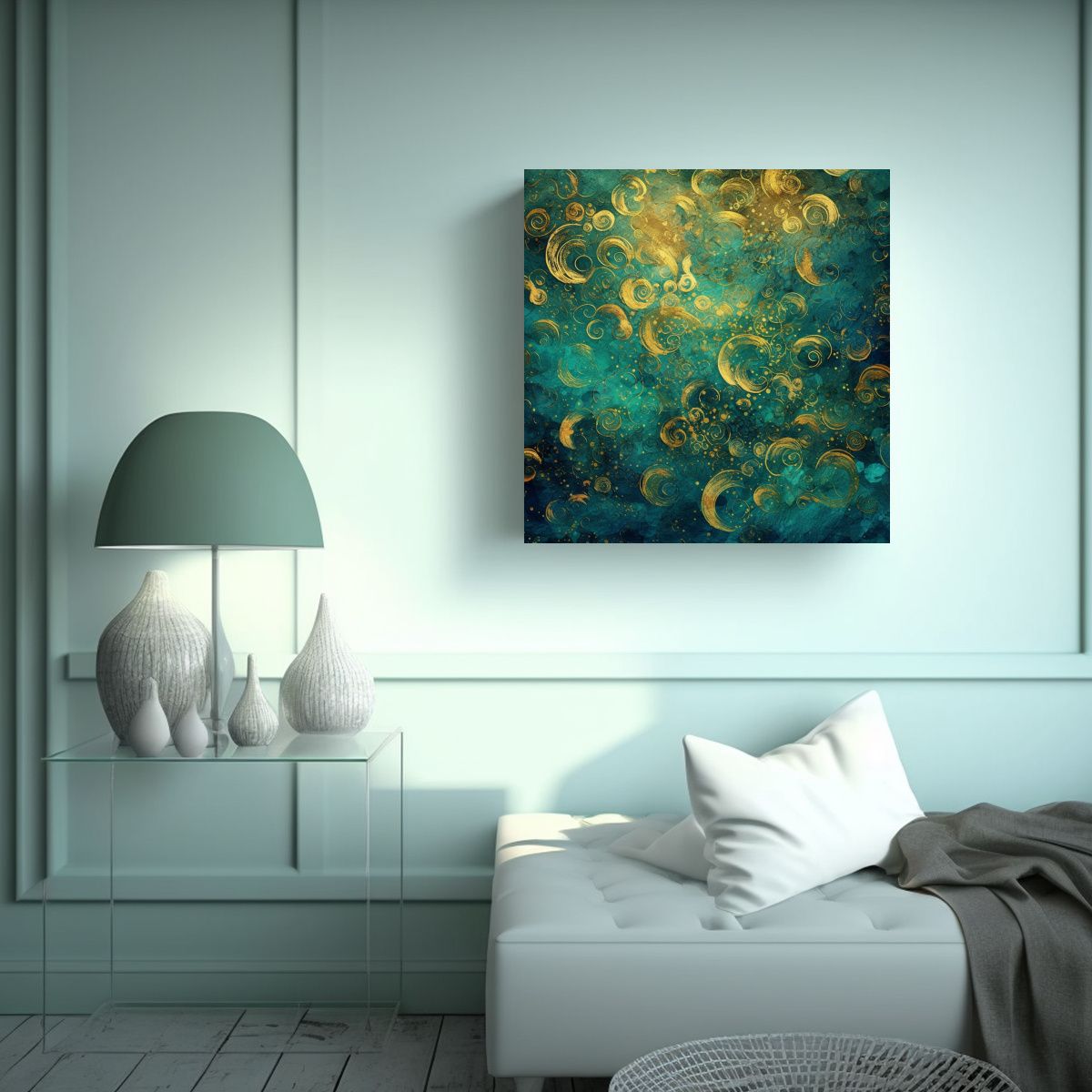 GENERICO - Pintura Decorativa Lienzo Inspirador Exuberantes 60x60 Cm