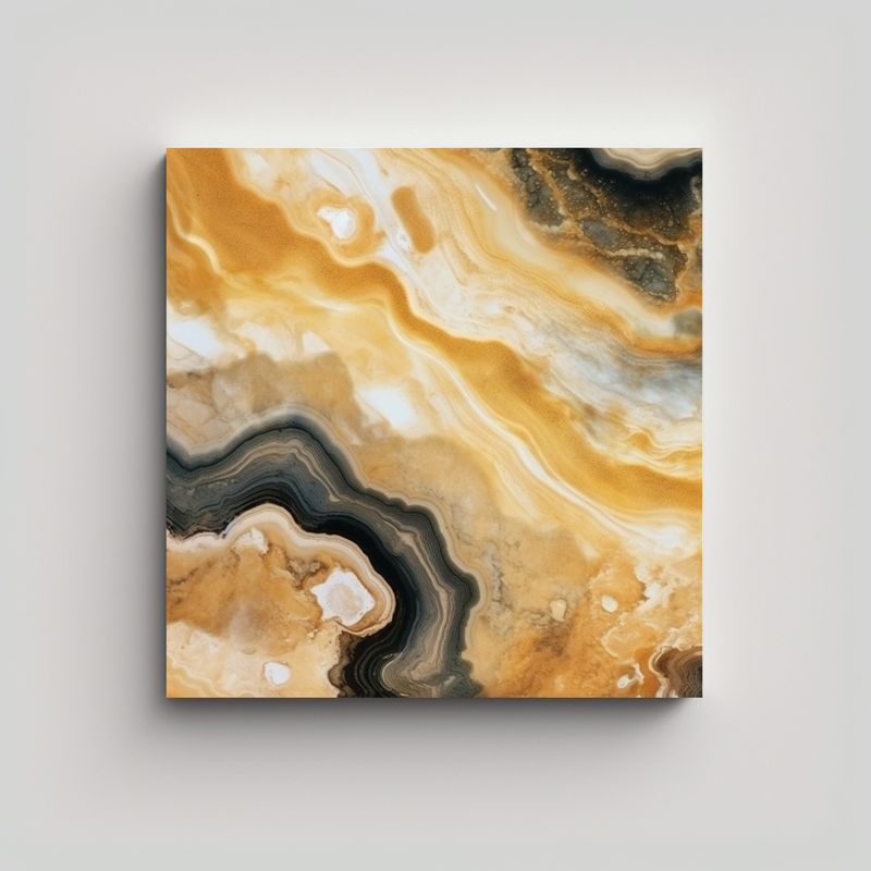 GENERICO - Pintura Decorativa De Fondo De Textura Mármol 90x90 Cm