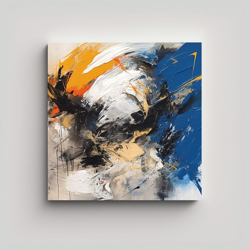 GENERICO - Pinturas De Decoración De Expresionismo 60x60 Cm