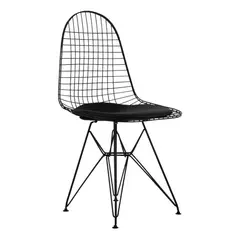 REMATIME - Silla de Comedor Eames DKR Réplica - Negro