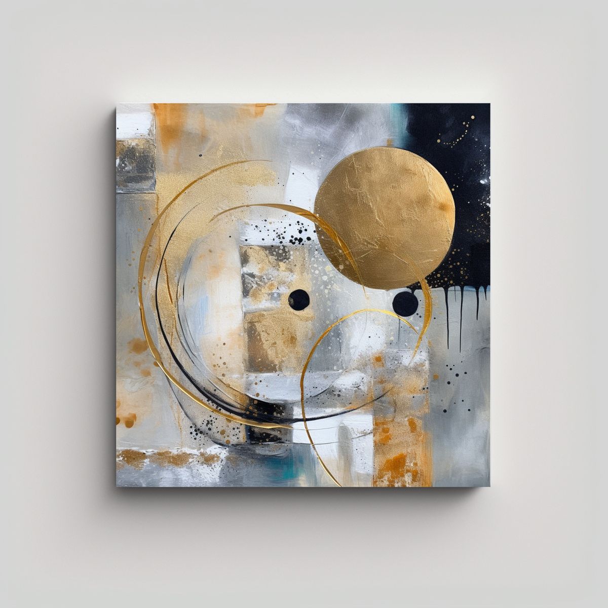 GENERICO - Cuadros Vintage Minimalistas Abstractos Con 70x70 Cm