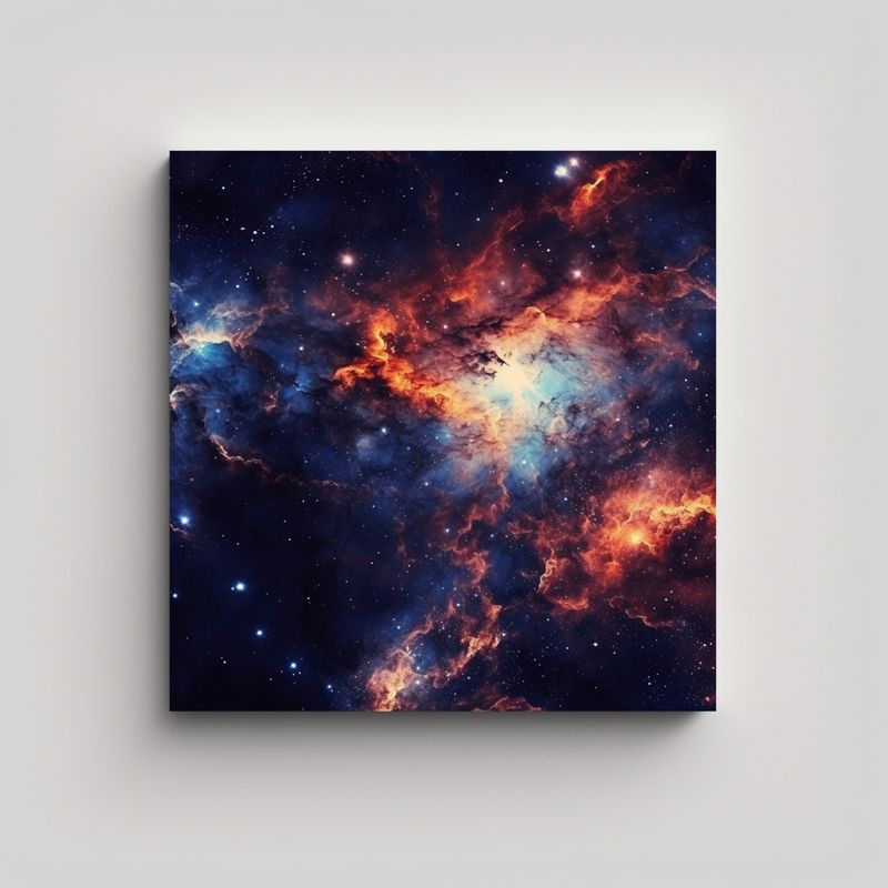 GENERICO - Pinturas Decorativas Lienzo Hermoso Resistente 60x60 Cm