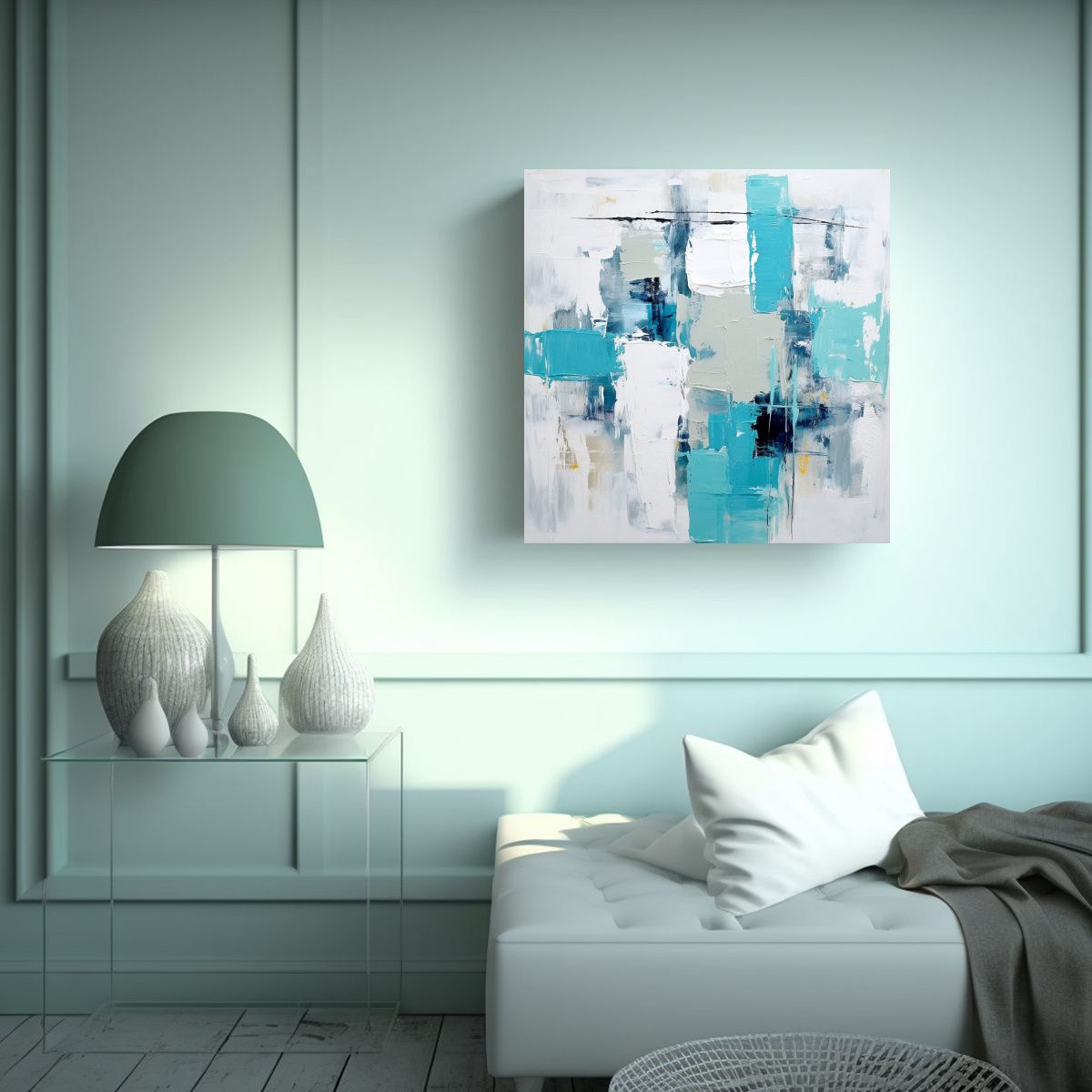 GENERICO - Pinturas Decorativas De Perspectiva Simple Y Arte 60x60 Cm