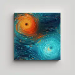 GENERICO - Pinturas Decorativas De Inspiración En 90x90 Cm