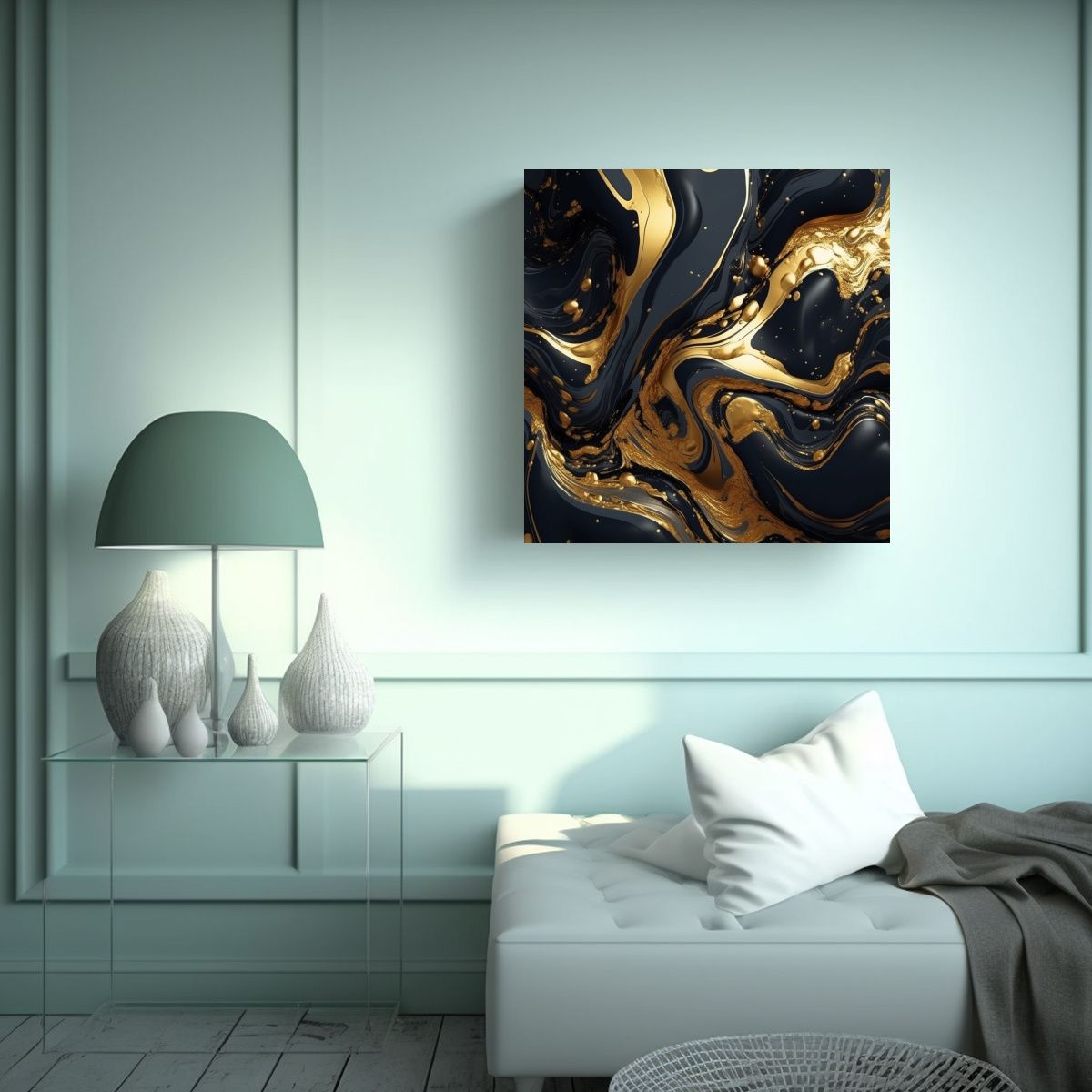 GENERICO - Pinturas Decorativas De Patrón De Lujo En 80x80 Cm