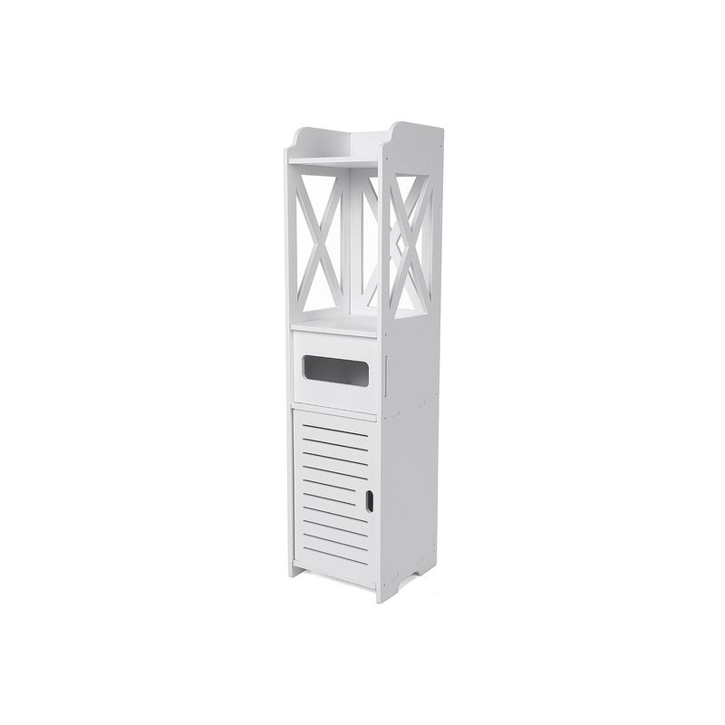 IMPORTCLICK - Estante De Baño Organizador Multiuso Blanco