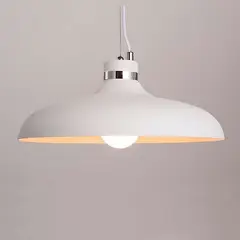 GENERICO - Cúpula Blanco con Detalle Plateado