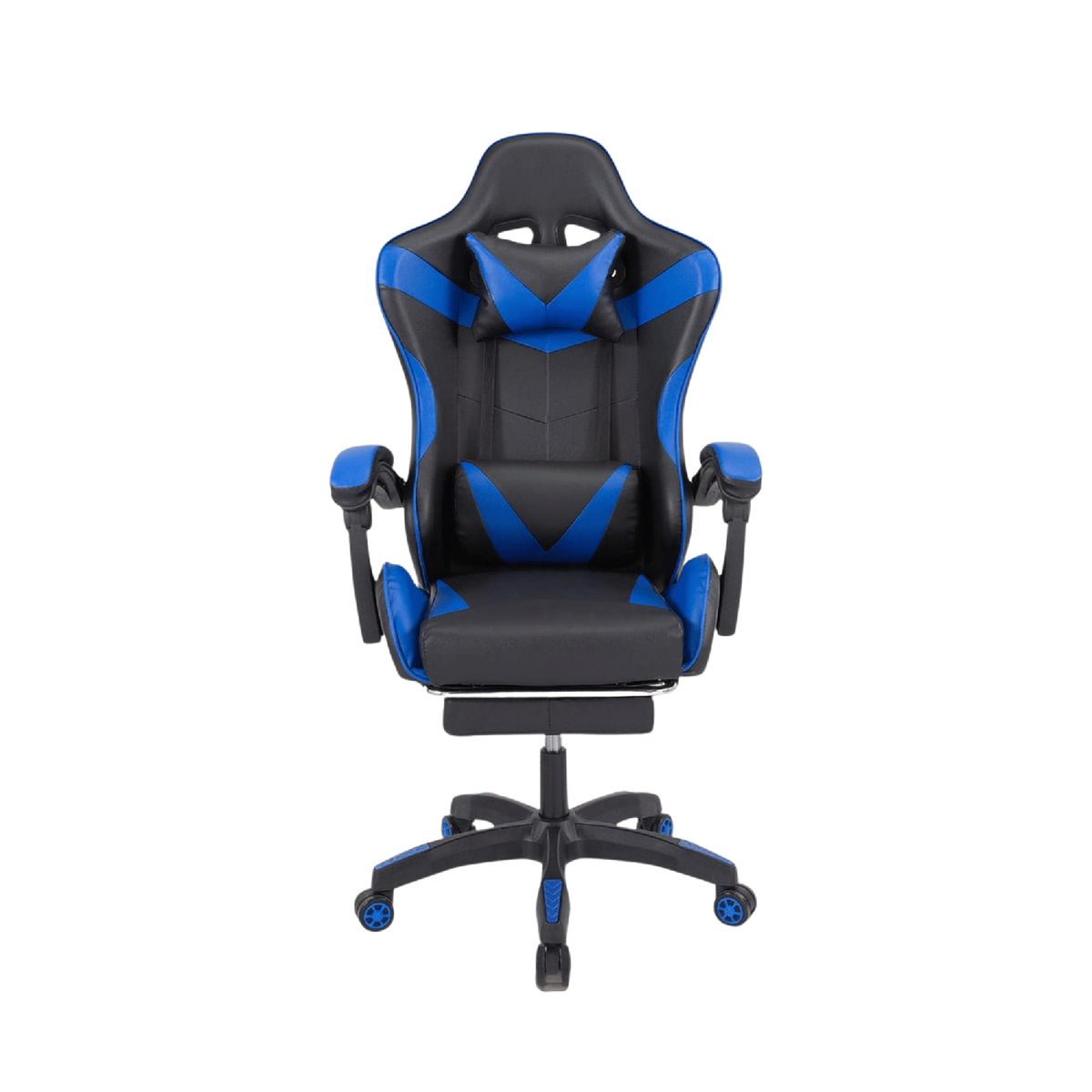 IMPORTCLICK - Silla Gamer Oficina Ajustable y Reclinable Azul