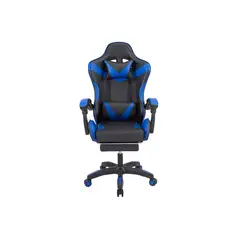 IMPORTCLICK - Silla Gamer Oficina Ajustable y Reclinable Azul