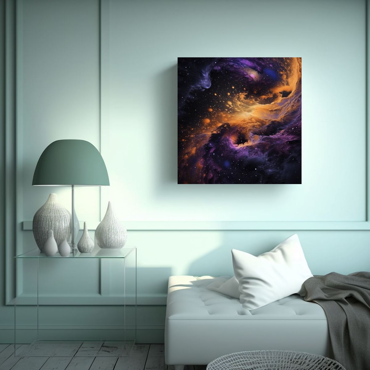 GENERICO - Pinturas Decorativas Exclusivas En Bastidor: 80x80 Cm
