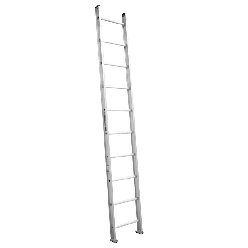CUPRUM - ESCALERA RECTA SIMPLE ALUMINIO 10 PELDAÑOS LOUISVILLE