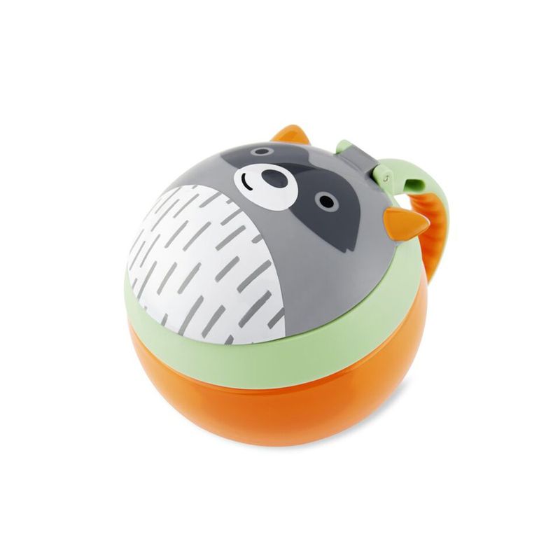 SKIP HOP - Pocillo Zoo Snack Cup - Racoon Skip Hop