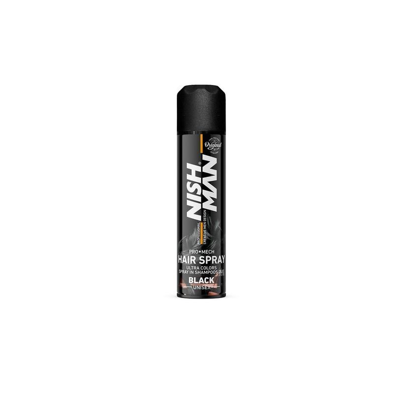 GENERICO - Nishman Pro Mech Laca Para el Cabello Negro Unisex 150ml