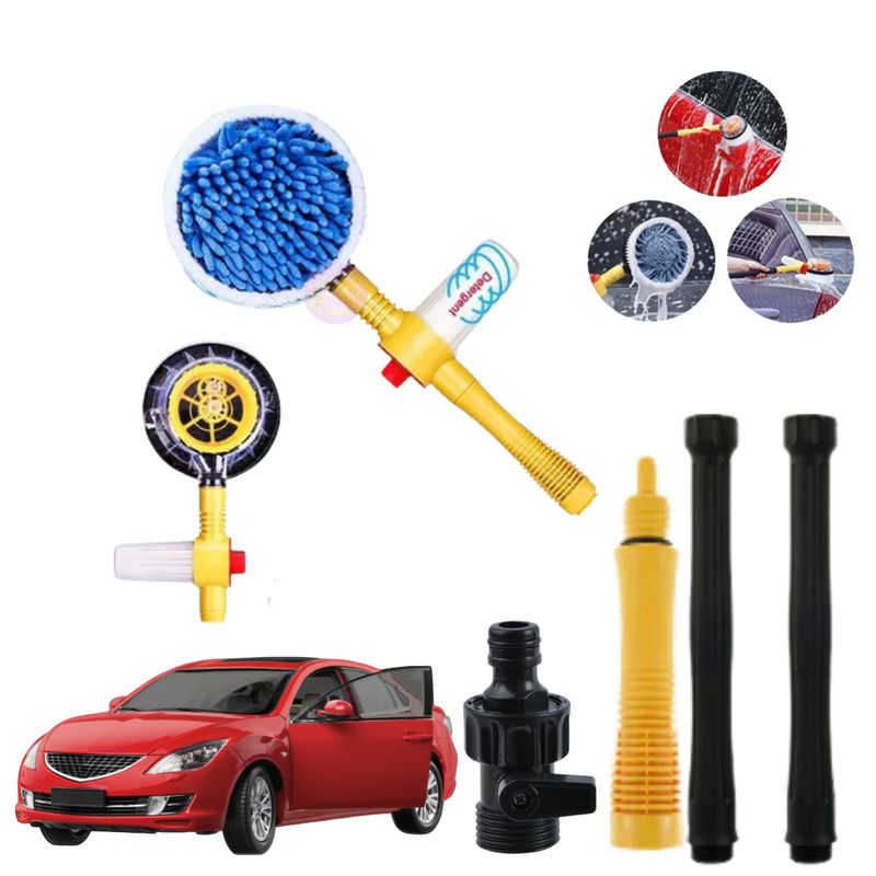 GENERICO - Cepillo Lava Auto Rotatorio 360° Para Automóviles