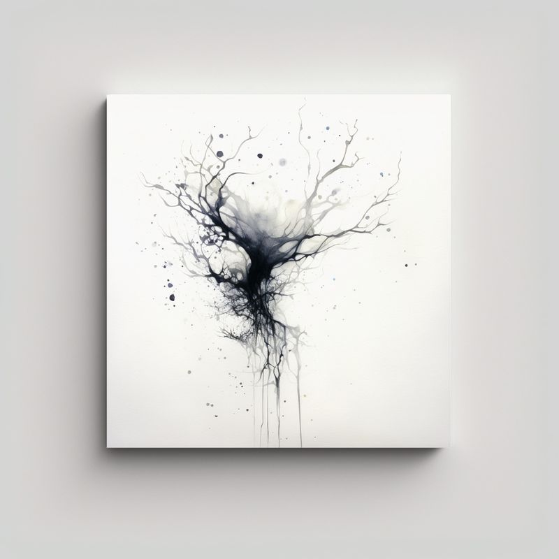 GENERICO - Pintura Decorativa De Lienzo Con Estilo 90x90 Cm
