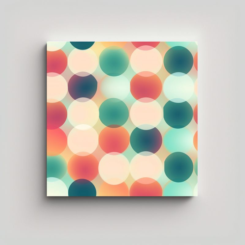 GENERICO - Pinturas Decorativas De Arte Abstracto Con 60x60 Cm