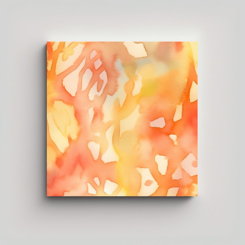 GENERICO - Cuadro Tonos Vitalidad Arte En Decoración 90x90 Cm