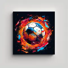 GENERICO - Cuadro De Pared Movimiento Living Cuadro De 50x50 Cm