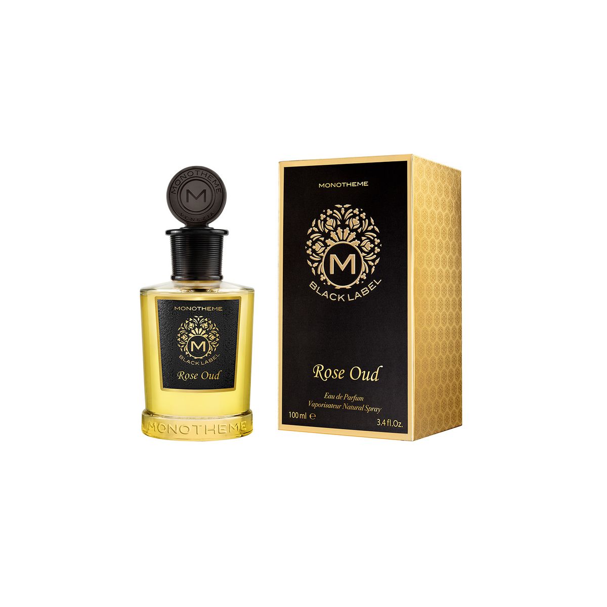 MONOTHEME - Monotheme Black Label Rose Oud EDP 100 Ml
