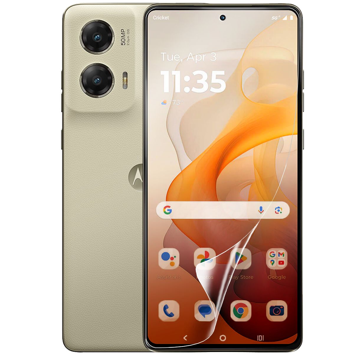 ROCK SPACE - Lamina De Hidrogel Protector Para Motorola Moto G Stylus 5g 2024