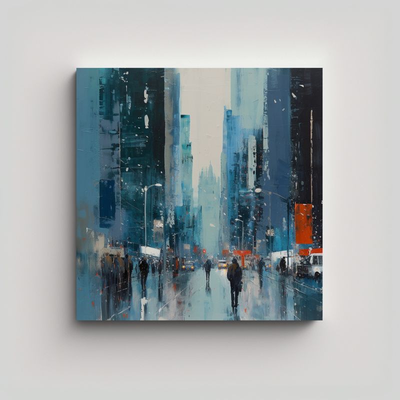 GENERICO - Pinturas Decorativas Impresionantes Que Capturan 60x60 Cm